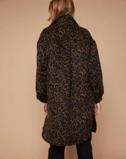 Manteau Leppard léopard