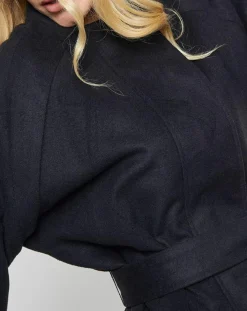 Manteau Livia ample noir