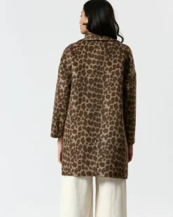 Manteau Melinda marron