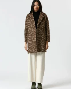 Manteau Melinda marron