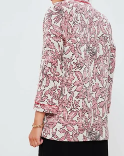 Manteau Rubis hawai rouge