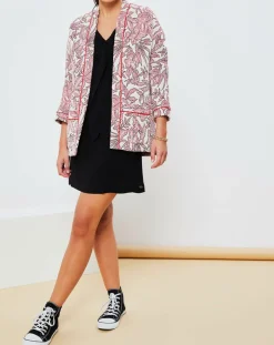 Manteau Rubis hawai rouge