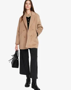 Manteau Sandra nougat