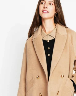 Manteau Sandra nougat