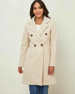 Manteau Stéphanie écru