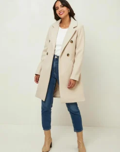 Manteau Stéphanie écru