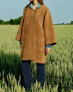 Manteau Zana camel