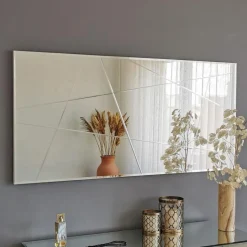 Miroir A331Y blanc - 130x62x2.2 cm