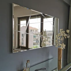 Miroir A331Y blanc - 130x62x2.2 cm