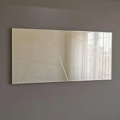 Miroir A331Y blanc - 130x62x2.2 cm