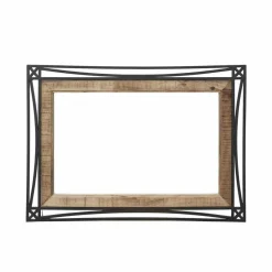 Miroir design Manguier Pondicherry Noir - 104x3x74 cm