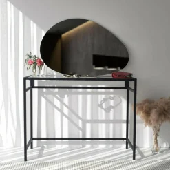 Miroir Porto noir - 76x50x2.2 cm