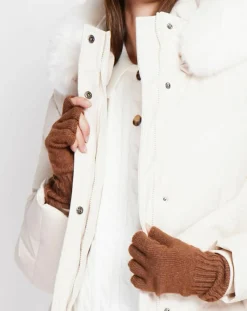 Mitaines Lola marron