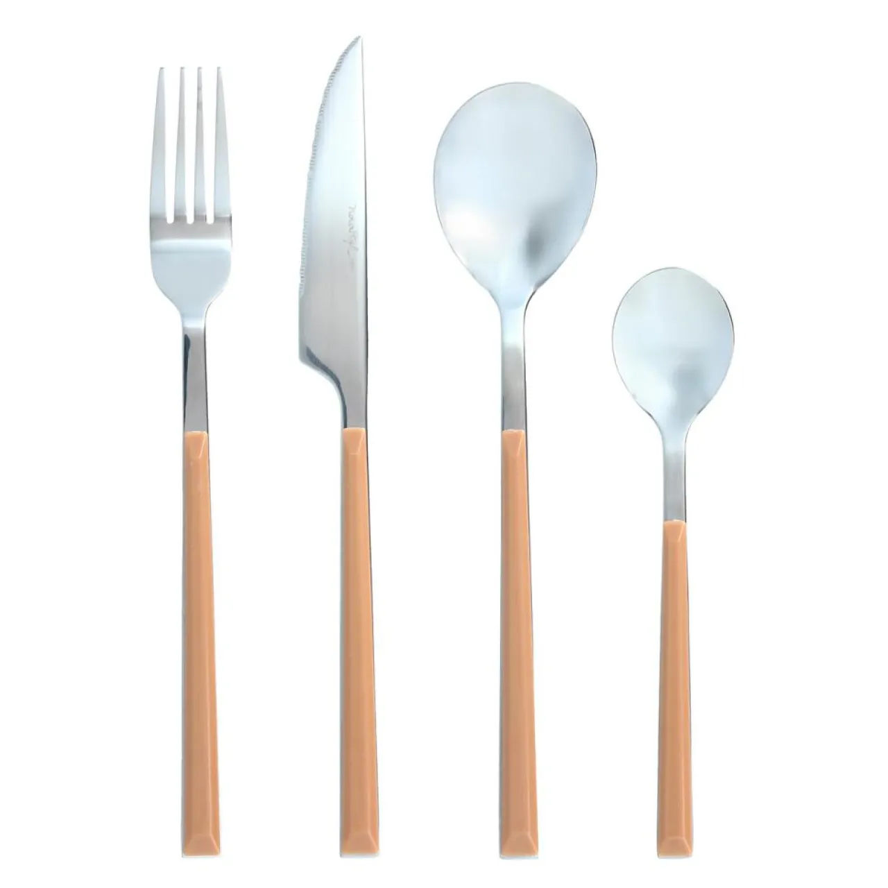 Ménagère Colorama noisette - 24 Pièces