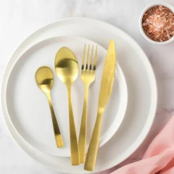 Ménagère dorée - 16 pièces