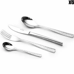 Ménagère Signature argentée - 24 pièces