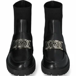 Mocassins Cora en Cuir noirs - Talon 4.5 cm