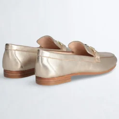 Mocassins en Cuir Emel dorés