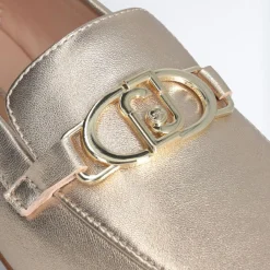 Mocassins en Cuir Emel dorés