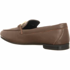 Mocassins en Cuir Emel marron foncé