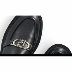Mocassins en Cuir Forty noires