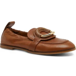 Mocassins en Cuir Hana marron