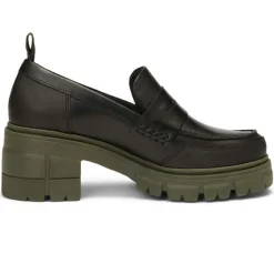 Mocassins en Cuir semelle épaisse noirs