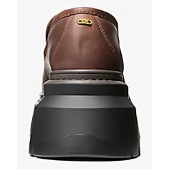 Mocassins en Cuir Shiloh chocolat - Talon 7.6 cm