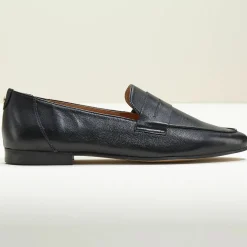 Mocassins en Cuir Viveca noirs