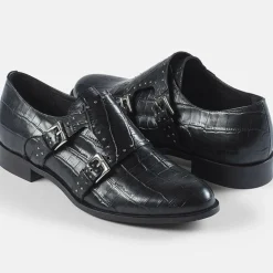Monks en Cuir Emabi noires
