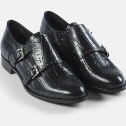 Monks en Cuir Emabi noires