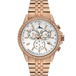 Montre Automatique Femme en Acier Cassiopeia dorée