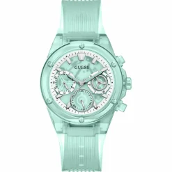 Montre Femme Athena en Silicone verte