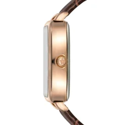 Montre Femme Bay en Cuir marron