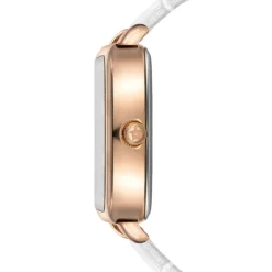 Montre Femme Bay en Cuir blanche