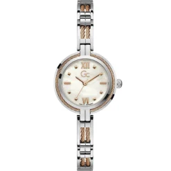 Montre Femme Cable Bijou en Acier inoxydable rose doré/argenté