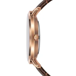Montre Femme Classique en Cuir marron