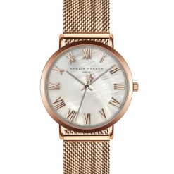 Montre Femme en Acier Classique rose doré