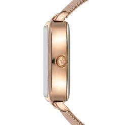 Montre Femme en Acier Gold Plaza rose doré