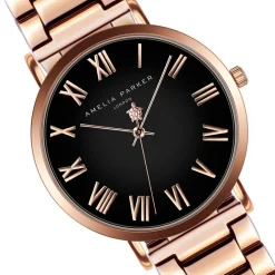 Montre Femme en Acier Grand rose doré