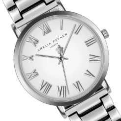 Montre Femme en Acier Grand argentée