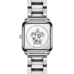 Montre Femme en Acier Night Voyage argentée