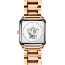 Montre Femme en Acier Night Plaza rose doré