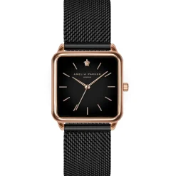 Montre Femme en Acier Night Plaza noire