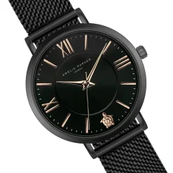Montre Femme en Acier Petite noire