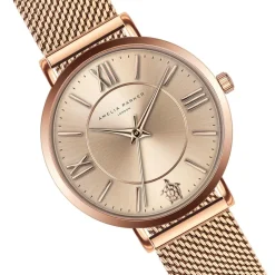 Montre Femme en Acier Petite rose doré
