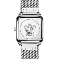 Montre Femme en Acier Plaza argentée