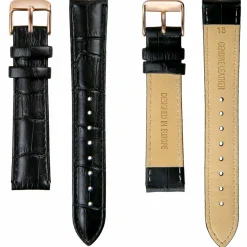 Montre Femme en Cuir Night Plaza noire