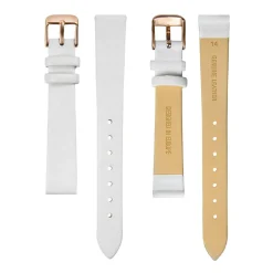 Montre Femme Gold Shore en Cuir blanche