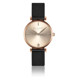 Montre Femme Gold Shore en Acier noire